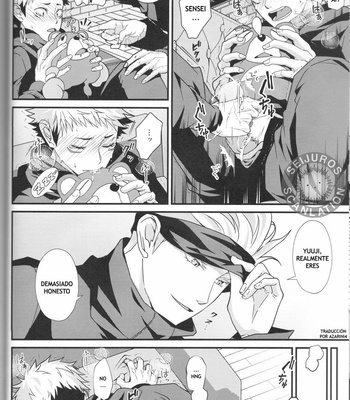 [Migite] Gojo-sensei’s (secret) final exam! – Jujutsu Kaisen dj [Español] – Gay Manga sex 7