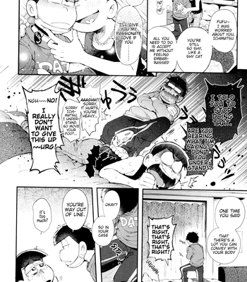 [Momoiro-netsuduki (Kisaki Nana)] Loving Whispers Ban – Osomatsu-San dj [Eng] – Gay Manga sex 7