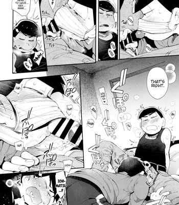 [Momoiro-netsuduki (Kisaki Nana)] Loving Whispers Ban – Osomatsu-San dj [Eng] – Gay Manga sex 9
