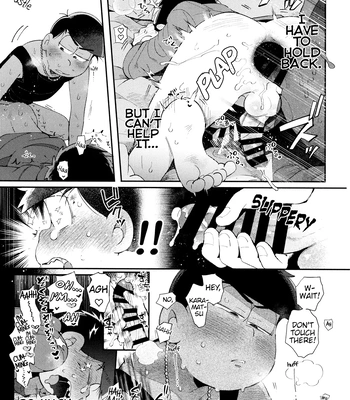 [Momoiro-netsuduki (Kisaki Nana)] Loving Whispers Ban – Osomatsu-San dj [Eng] – Gay Manga sex 18
