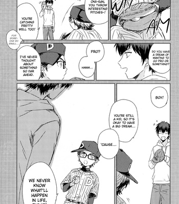 [POW! (Peririko)] Yubisaki to Mesen no Saki – Daiya no Ace dj [Eng] – Gay Manga sex 38