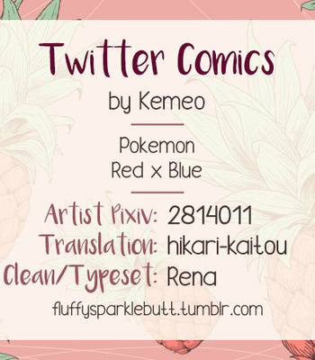 Gay Manga - [Kemeo] RedxBlue comics compilation – Pokemon dj [Eng] – Gay Manga