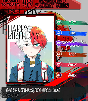 [ugui (su)] Happy Birthday, Todoroki-kun – Boku no Hero Academia dj [ENG] – Gay Manga sex 41