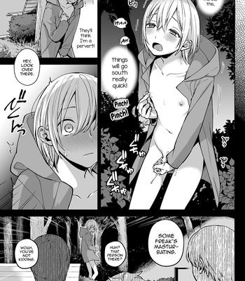 [Ishita (Ishita)] OnaNii-san, Yoru no Osanpo Roshutsu | Naked Night Stroll with my Mastur-Bro [Eng] – Gay Manga sex 13