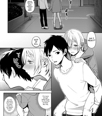 [Ishita (Ishita)] OnaNii-san, Yoru no Osanpo Roshutsu | Naked Night Stroll with my Mastur-Bro [Eng] – Gay Manga sex 49
