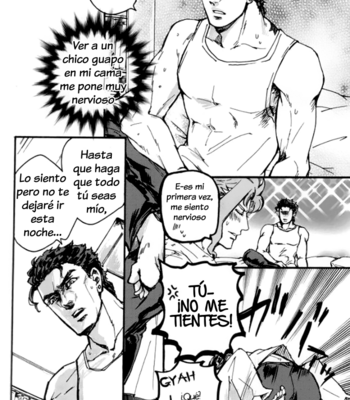 [Kiki] Don’t you want to do it do with me | ¿No quieres hacerlo conmigo? – Jojo’s Bizarre Adventure dj [Español] – Gay Manga sex 9