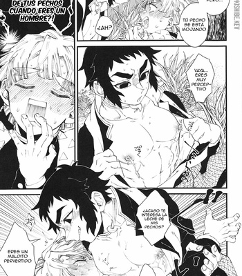 [Mekao (den.meka)] Haru wa bonyu (Akebono) – Demon Slayer dj [Spanish] – Gay Manga sex 13