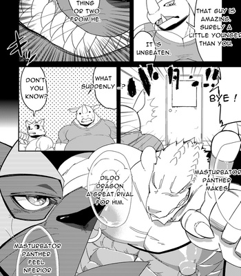 [Urusai Kokuen (Ekataraf)] Fleshlight Panther VS Dildo Dragon [Eng] – Gay Manga sex 8
