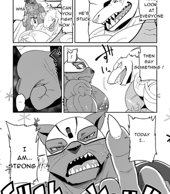 [Urusai Kokuen (Ekataraf)] Fleshlight Panther VS Dildo Dragon [Eng] – Gay Manga sex 9