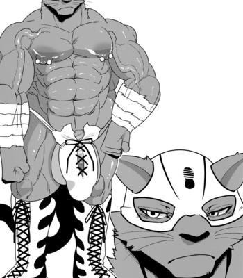 [Urusai Kokuen (Ekataraf)] Fleshlight Panther VS Dildo Dragon [Eng] – Gay Manga sex 36