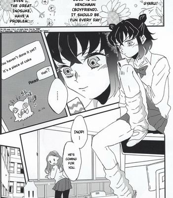 [descalzo] Inosuke is a Gyaru – Kimetsu no Yaiba dj [Eng] – Gay Manga sex 4