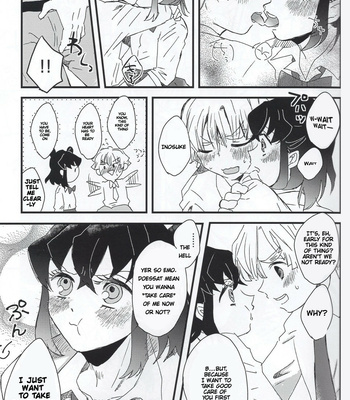 [descalzo] Inosuke is a Gyaru – Kimetsu no Yaiba dj [Eng] – Gay Manga sex 7