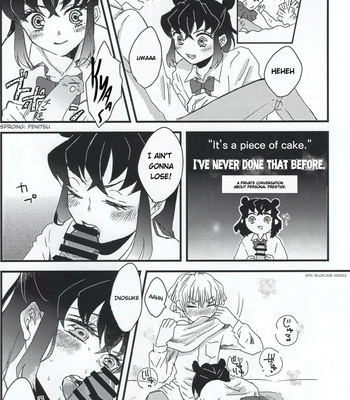 [descalzo] Inosuke is a Gyaru – Kimetsu no Yaiba dj [Eng] – Gay Manga sex 8
