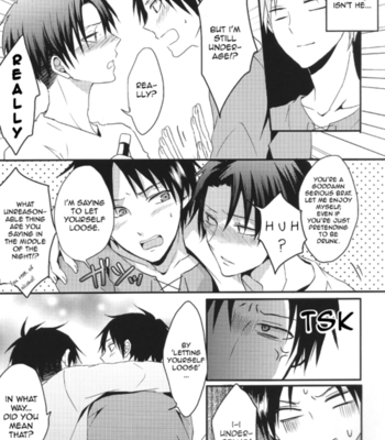 [UNAP!] Shingeki no Kyojin dj – Yoisugi Desu Heichou! [Eng] – Gay Manga sex 6