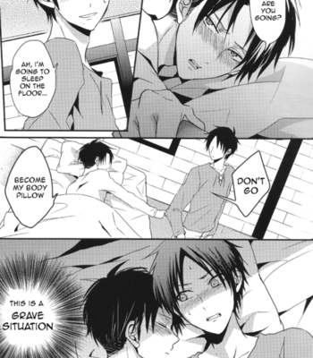 [UNAP!] Shingeki no Kyojin dj – Yoisugi Desu Heichou! [Eng] – Gay Manga sex 10