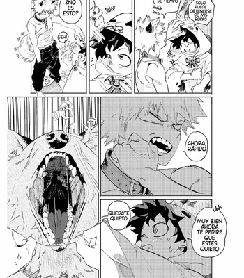 [Kosho] Fuck or Treat | Coger o trato – Boku no Hero Academia dj [Esp] – Gay Manga sex 5