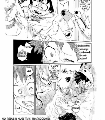[Kosho] Fuck or Treat | Coger o trato – Boku no Hero Academia dj [Esp] – Gay Manga sex 9