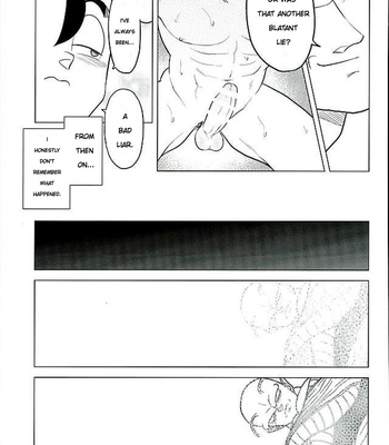 [Tousoku Chokusen Undou (Pine)] What?! – Dragon Ball Z dj [Eng] – Gay Manga sex 30