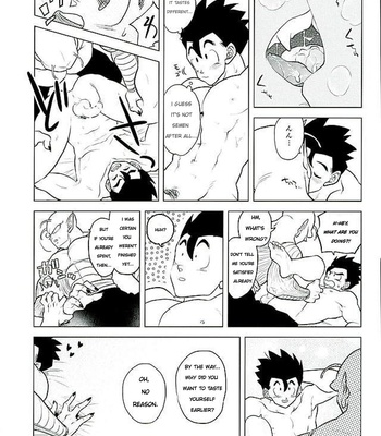 [Tousoku Chokusen Undou (Pine)] What?! – Dragon Ball Z dj [Eng] – Gay Manga sex 38