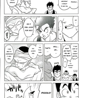 [Tousoku Chokusen Undou (Pine)] What?! – Dragon Ball Z dj [Eng] – Gay Manga sex 39