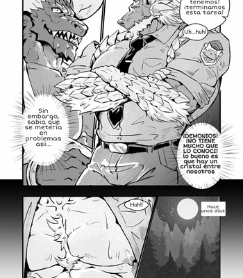 [Lander’s Patchement (Lander)] The Secret Matters of the Guiding Land – Monster Hunter dj [Esp] – Gay Manga sex 6