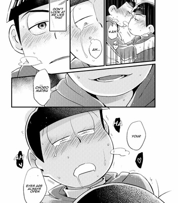 [Ketsushi] Kokatsuna ore to tokubetsuna boku – Osomatsu-san dj [Eng] – Gay Manga sex 22