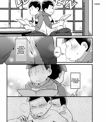 [Ketsushi] Kokatsuna ore to tokubetsuna boku – Osomatsu-san dj [Eng] – Gay Manga sex 4