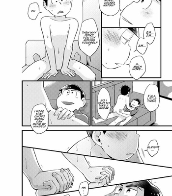 [Ketsushi] Kokatsuna ore to tokubetsuna boku – Osomatsu-san dj [Eng] – Gay Manga sex 47