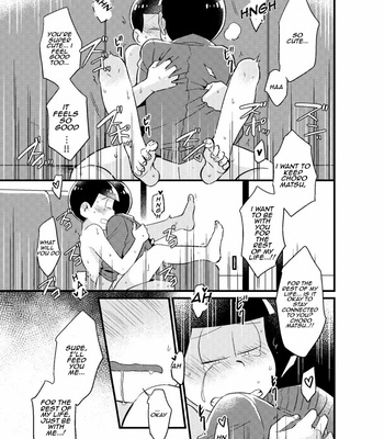 [Ketsushi] Kokatsuna ore to tokubetsuna boku – Osomatsu-san dj [Eng] – Gay Manga sex 52