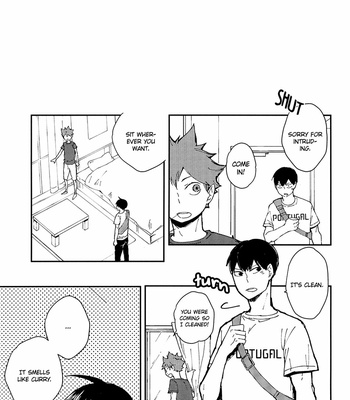 [elevator dog] Kimi no Tonari ni Itai ni – Haikyuu!! dj [Eng] – Gay Manga sex 35