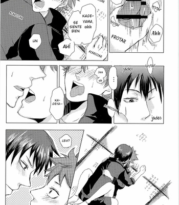[Teikoku Tokkotai (Kimi)] Kageyama ni Oshiete Morae – Haikyuu!! dj [Esp] – Gay Manga sex 12
