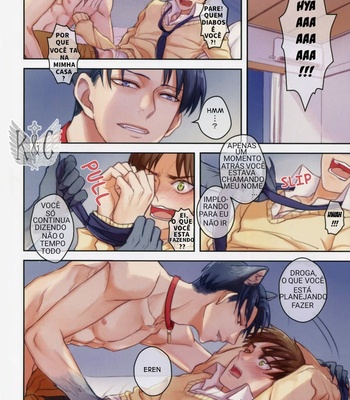 [Ochine (Kuroshiro K)] Attack on Titan dj – Plenilune [pt-br] – Gay Manga sex 9