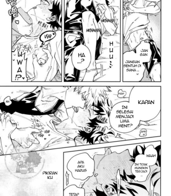[m.Q (HI.)] Five Minute Kiss – Boku no Hero Academia dj [Indonesia] – Gay Manga sex 9