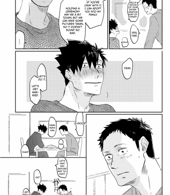 [nanashiya] Marry Me – Haikyuu!! [Eng] – Gay Manga sex 20