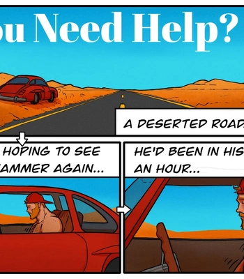 Gay Manga - [4nt0n3] Dany and Officer Hammer – Do You Need Help 2 [Eng] – Gay Manga
