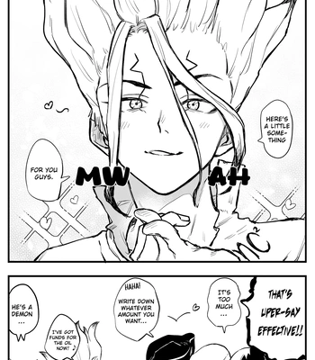 [Aoruri] Aoruri’s Senku Harem Logs 1 & 2 – Dr. Stone dj [Eng] – Gay Manga sex 16