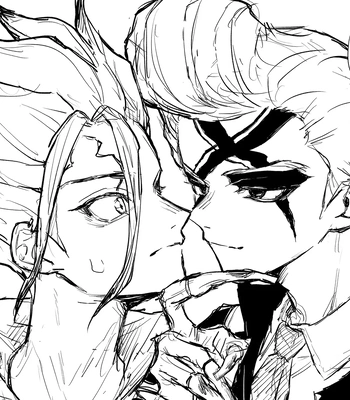 [Aoruri] Aoruri’s Senku Harem Logs 1 & 2 – Dr. Stone dj [Eng] – Gay Manga sex 28