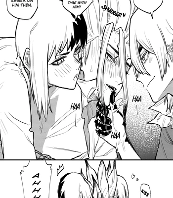 [Aoruri] Aoruri’s Senku Harem Logs 1 & 2 – Dr. Stone dj [Eng] – Gay Manga sex 48