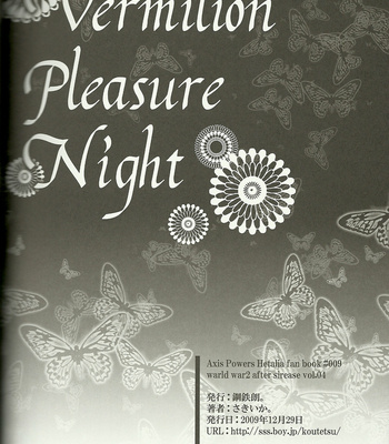 [KOTETSURO] Vermilion Pleasure Night – Hetalia dj [JP] – Gay Manga sex 42