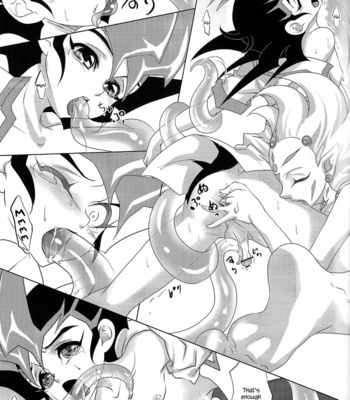 [Neo Wing, Layer by Layer (Saika, Eta)] tentacle rape – Yu-Gi-Oh! Zexal dj [Eng] – Gay Manga sex 10