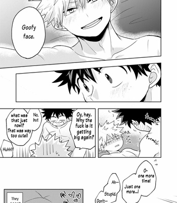 [Nakimushi Jack (Unomaru)] Please Give Your First Time to Me – Boku no Hero Academia dj [Eng] – Gay Manga sex 44