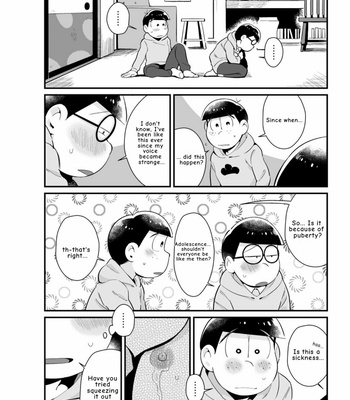 [Chikyuu (Ketsushi)] Bokutachino shishunki – Osomatsu-san dj [Eng] – Gay Manga sex 13