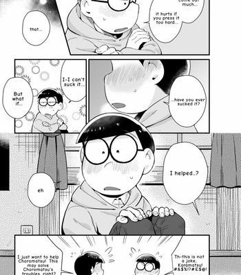 [Chikyuu (Ketsushi)] Bokutachino shishunki – Osomatsu-san dj [Eng] – Gay Manga sex 14