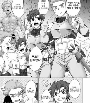 [Ebitendon (Torakichi)] Shinmai Kishi no Reiyaku Choutatsu | Novice Knights: Potion Quest [Kr] – Gay Manga sex 4