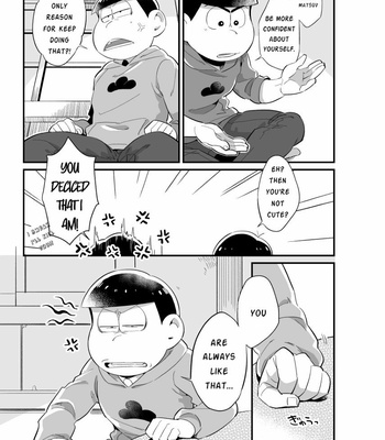 Omae ga kawaii – Osomatsu-san dj [Eng] – Gay Manga sex 4