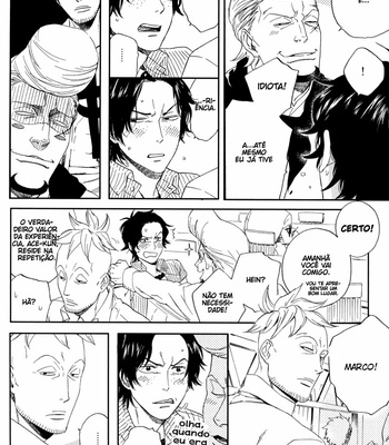 [NINEKOKS (Kyuugou)] One Piece dj – Torch [Pt-Br] – Gay Manga sex 16