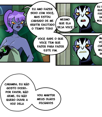 [Kikuharu Nakamura] Ben-Dad Short Comic (1) – Ben 10 x Rook [Portuguese] – Gay Manga sex 15