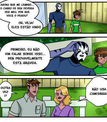 [Kikuharu Nakamura] Ben-Dad Short Comic (1) – Ben 10 x Rook [Portuguese] – Gay Manga sex 18