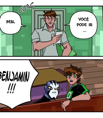 [Kikuharu Nakamura] Ben-Dad Short Comic (1) – Ben 10 x Rook [Portuguese] – Gay Manga sex 2