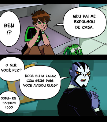 [Kikuharu Nakamura] Ben-Dad Short Comic (1) – Ben 10 x Rook [Portuguese] – Gay Manga sex 6